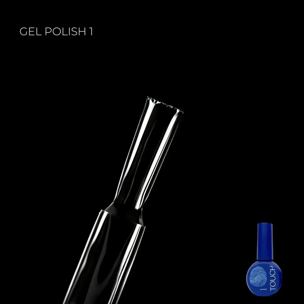TOUCH gél lakk 9 ml No.01 – mély fekete