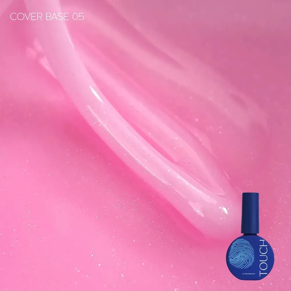 TOUCH Cover Base 13 ml No.05 – élénk, cukorkás pink