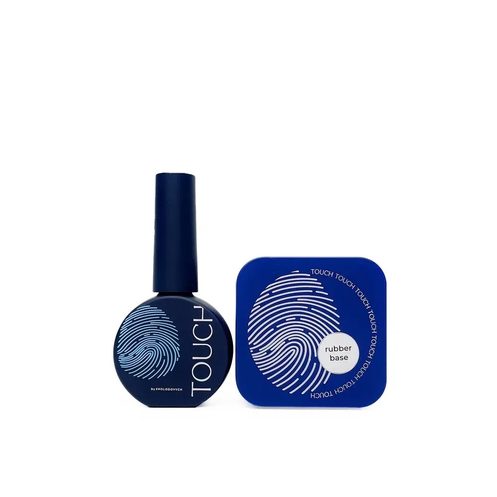 TOUCH Rubber Base alapzselé 30 ml - átlátszó, közepes állagú