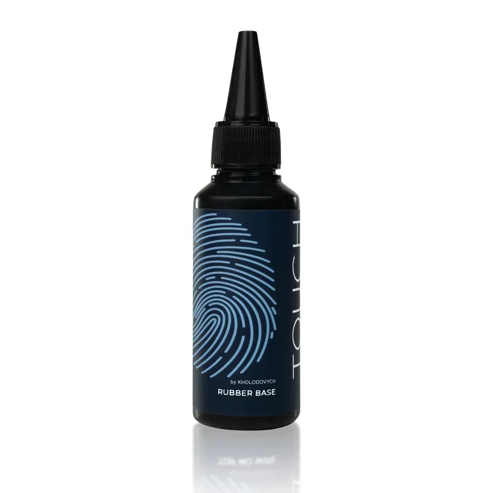 TOUCH Rubber Base alapzselé 60 ml - átlátszó, közepes állagú