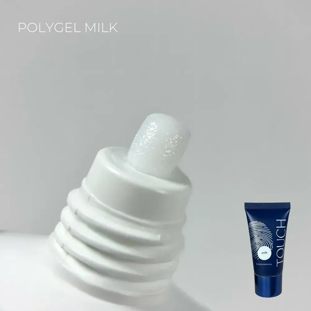 TOUCH Polygel 30 ml - Milk - tejfehér