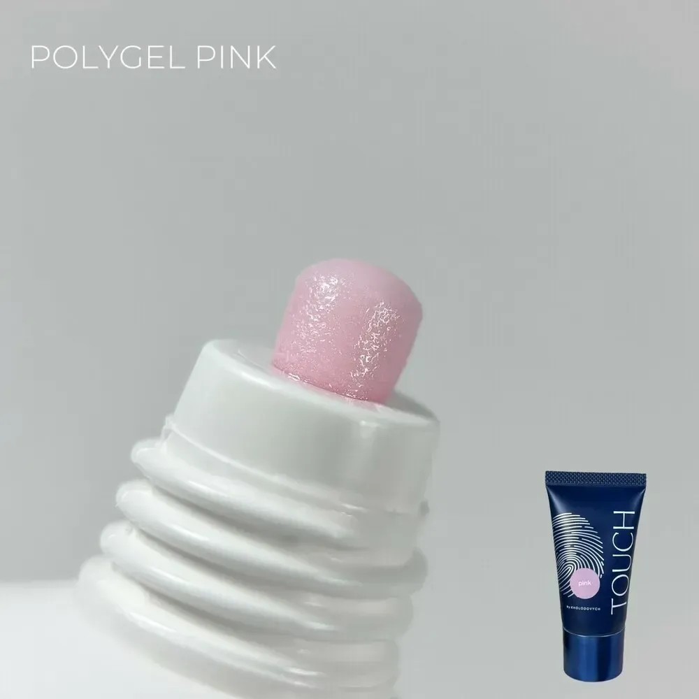 TOUCH Polygel 30 ml - Pink - lágy rózsaszín