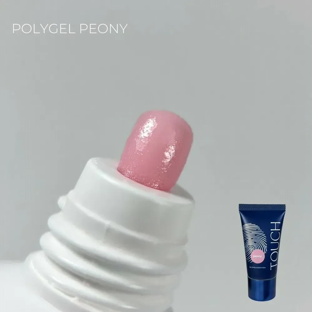 TOUCH Polygel 30 ml - Peony - bazsarózsa-rózsaszín