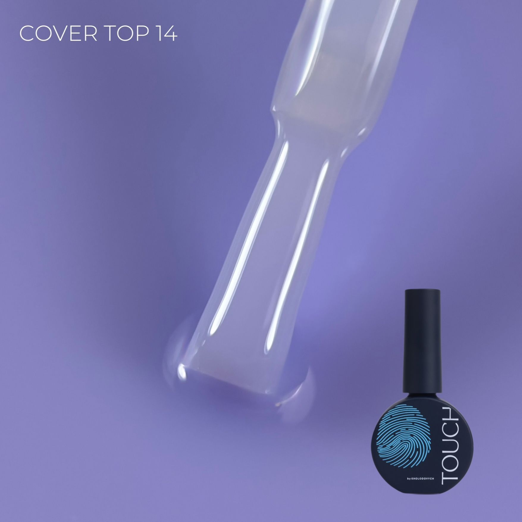 TOUCH Cover Top 13 ml No.14 Iris – lila fátyol