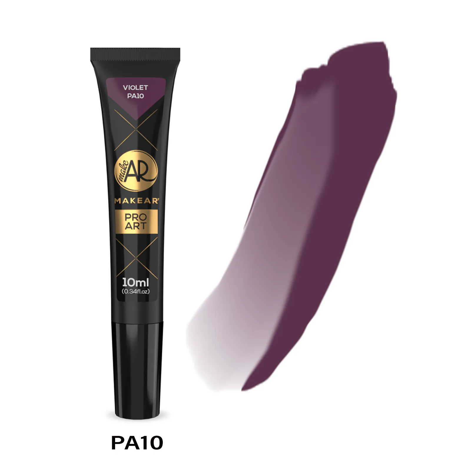 MAKEAR ProArt Gel festőzselé PA10 - 10 ml - Violet