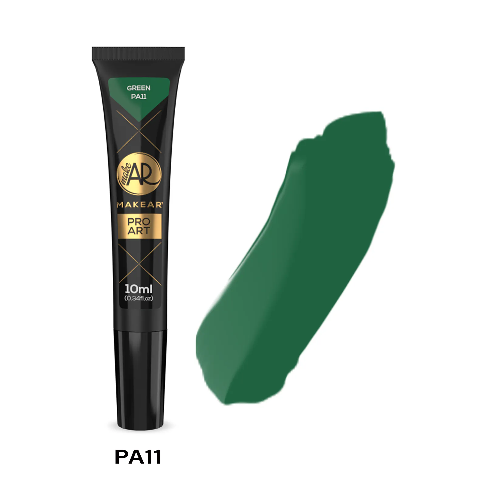 MAKEAR ProArt Gel festőzselé PA11 - 10 ml - Green