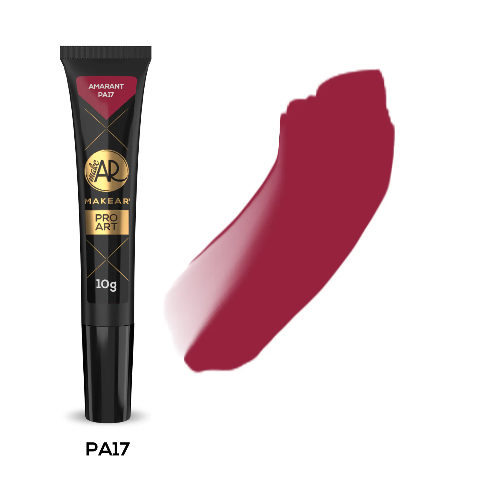 MAKEAR ProArt Gel festőzselé PA17 - 10 ml - Amarant