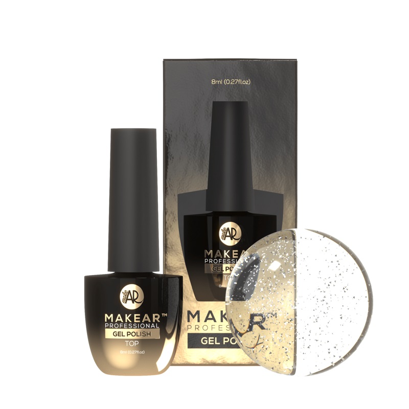MAKEAR No Wipe Top 8 ml - Moonlight Top
