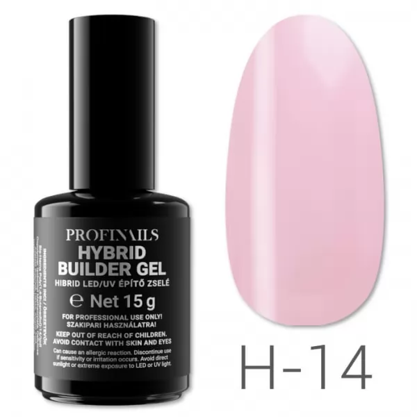 Profinails Hybrid LED/UV Builder Gél 15 g No.H-14