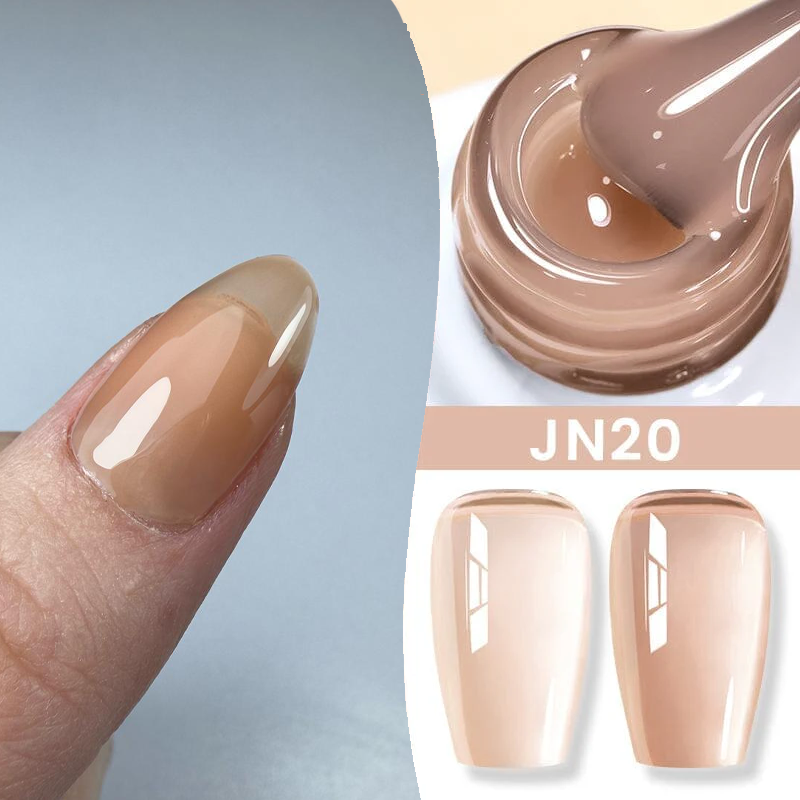 Born Pretty UV/LED gél lakk 10 ml - Jelly Nude Series - JN20