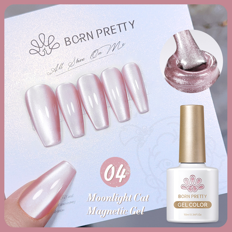 Born Pretty Cat Magnetic gél lakk 10 ml - MY105/MC04