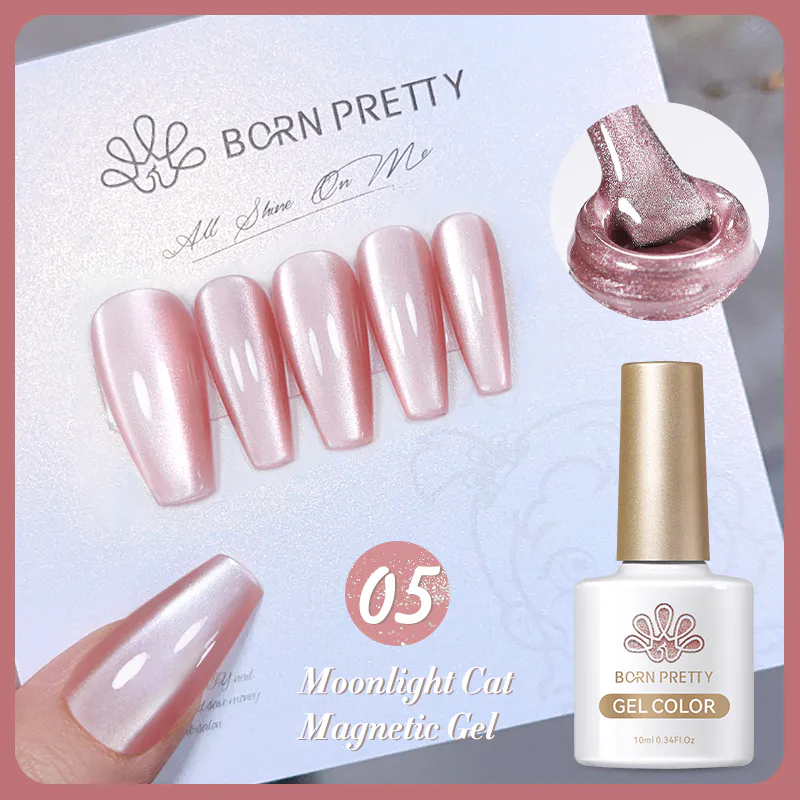 Born Pretty Cat Magnetic gél lakk 10 ml - MY106/MC05