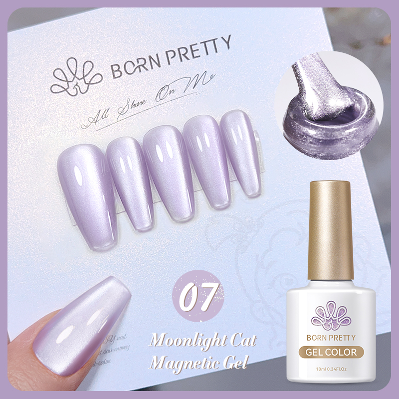 Born Pretty Cat Magnetic gél lakk 10 ml - MY108/MC07