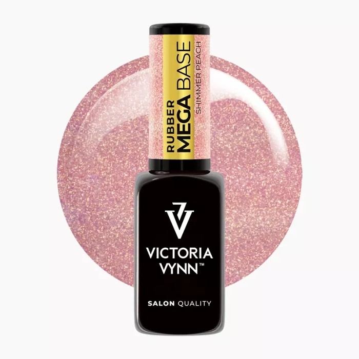 Victoria Vynn Mega Base 8ml - Shimmer Peach