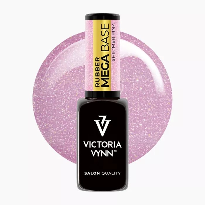 Victoria Vynn Mega Base 8ml - Shimmer Pink