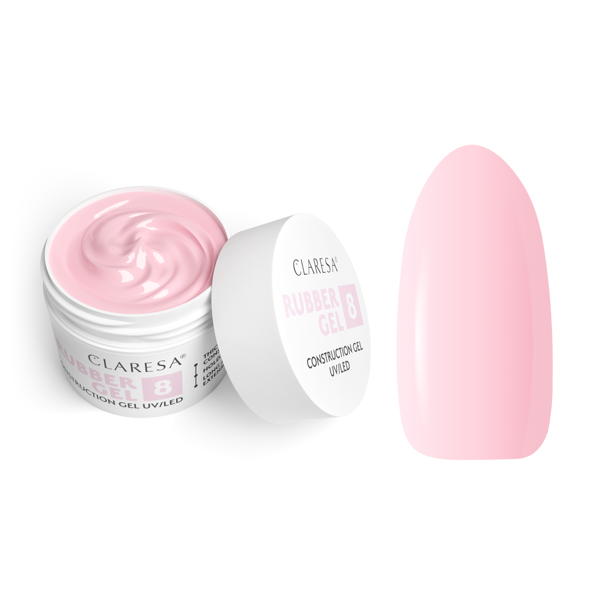 CLARESA Rubber Gel 12g - RG08