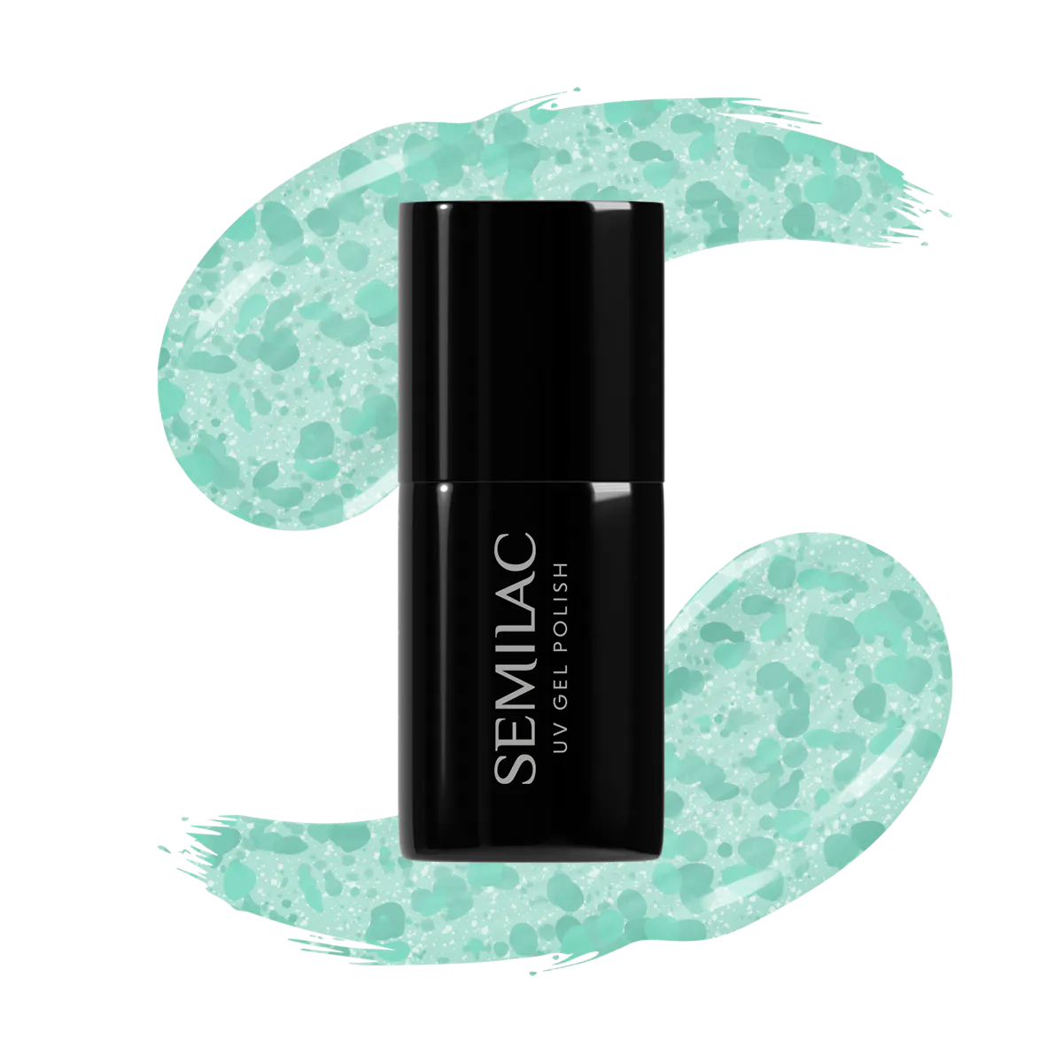 SEMILAC UV/LED Gél Lakk 7ml - 495 - HEMA FREE - Mint Glacier