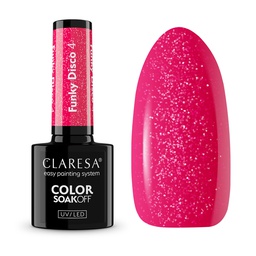 CLARESA UV/LED gél lakk 5g - FUNKY DISCO 4