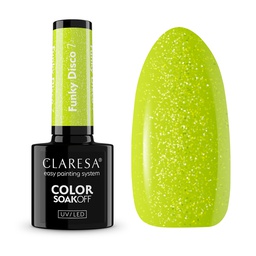 CLARESA UV/LED gél lakk 5g - FUNKY DISCO 7