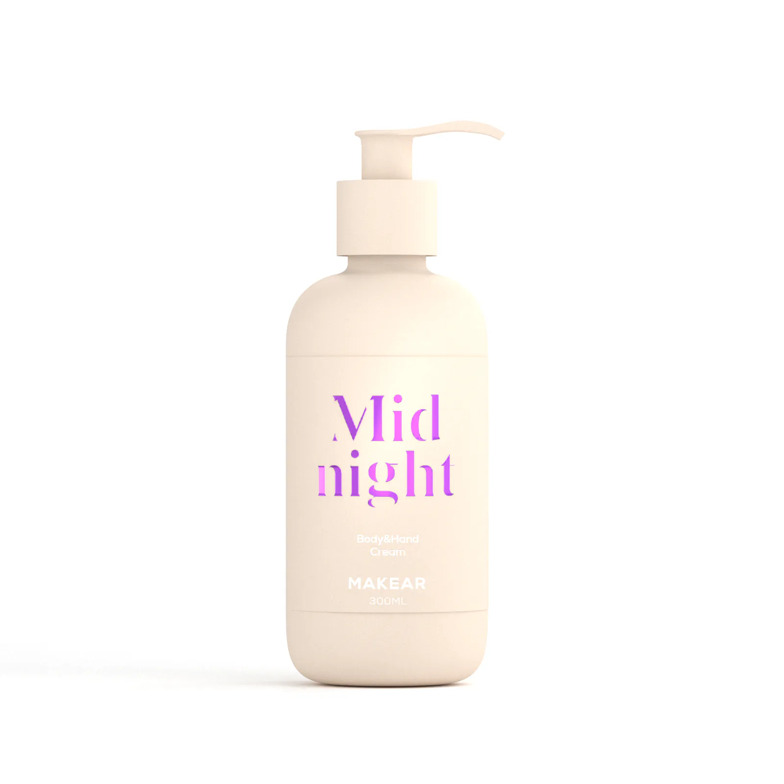 MAKEAR Kéz- és testápoló krém 300ml - parfüm illattal - MIDNIGHT