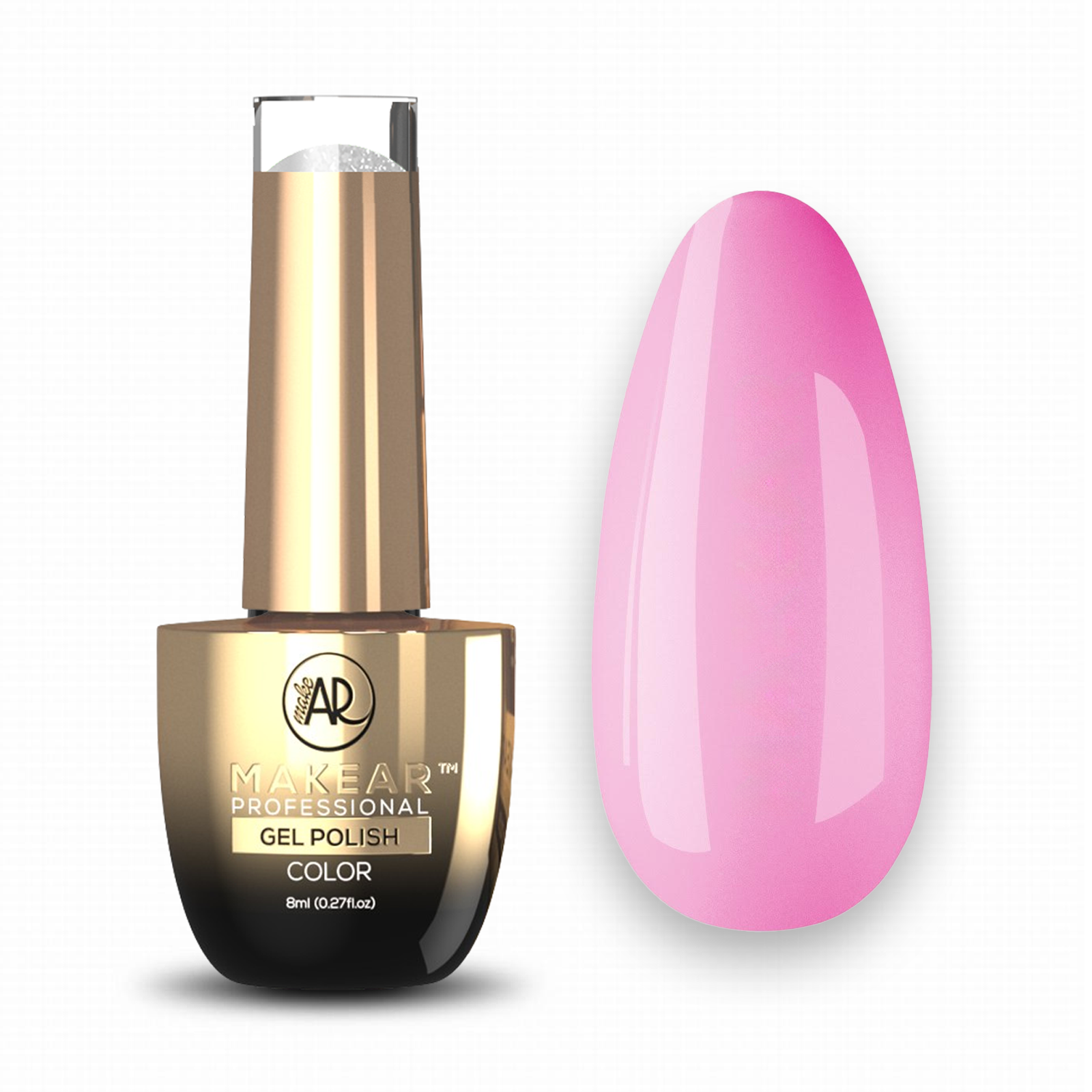 MAKEAR Rubber Base Juicy 8ml - CRB23 Bliss Pink