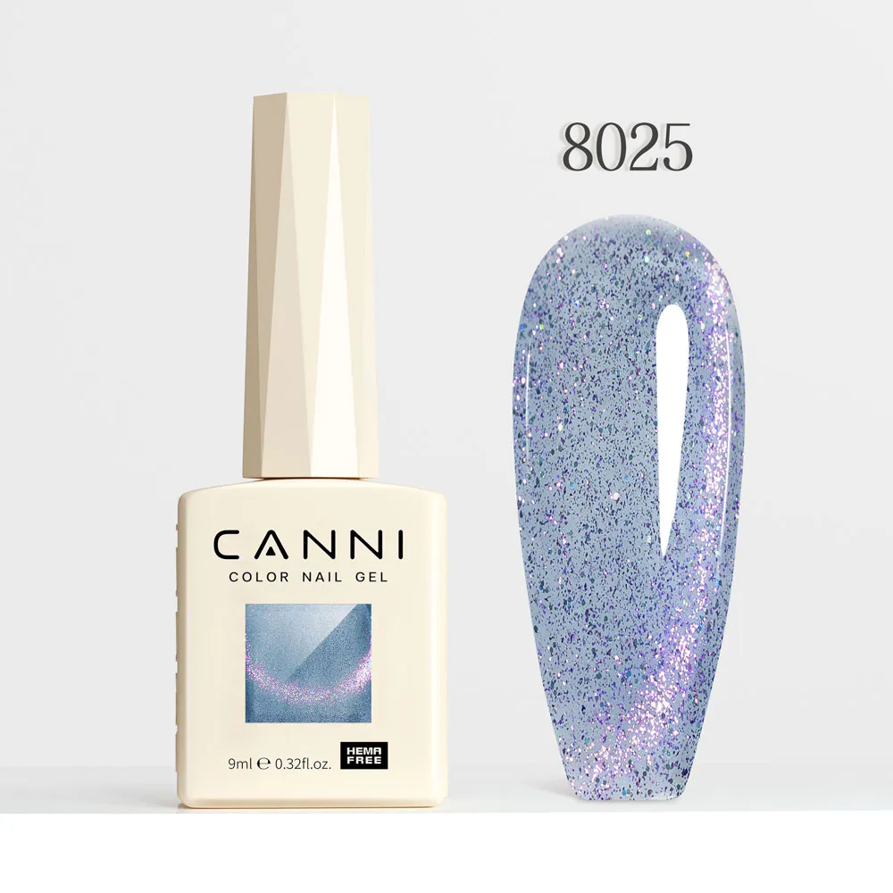 CANNI HEMA FREE UV/LED gél lakk 9ml No.8025