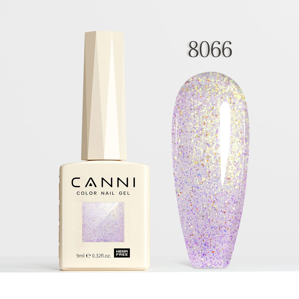 CANNI HEMA FREE UV/LED gél lakk 9ml No.8066