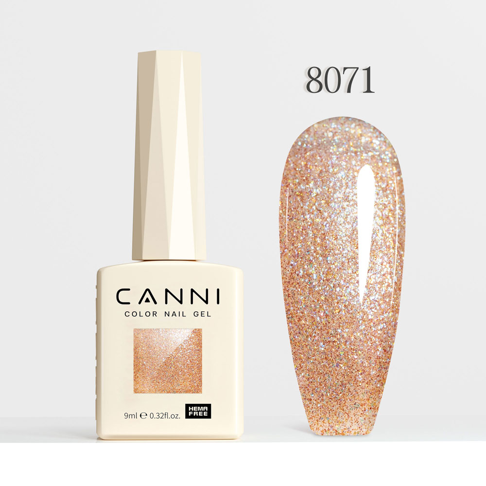 CANNI HEMA FREE UV/LED gél lakk 9ml No.8071