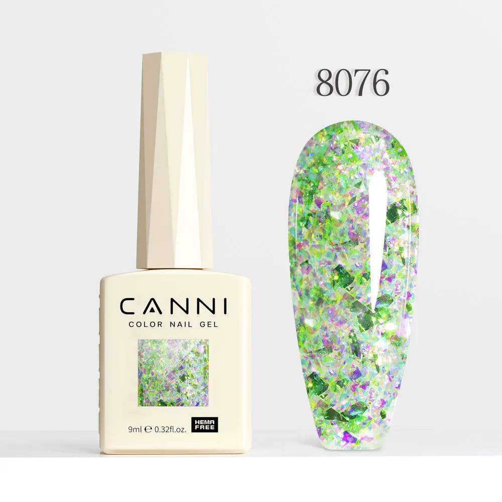 CANNI HEMA FREE UV/LED gél lakk 9ml No.8076