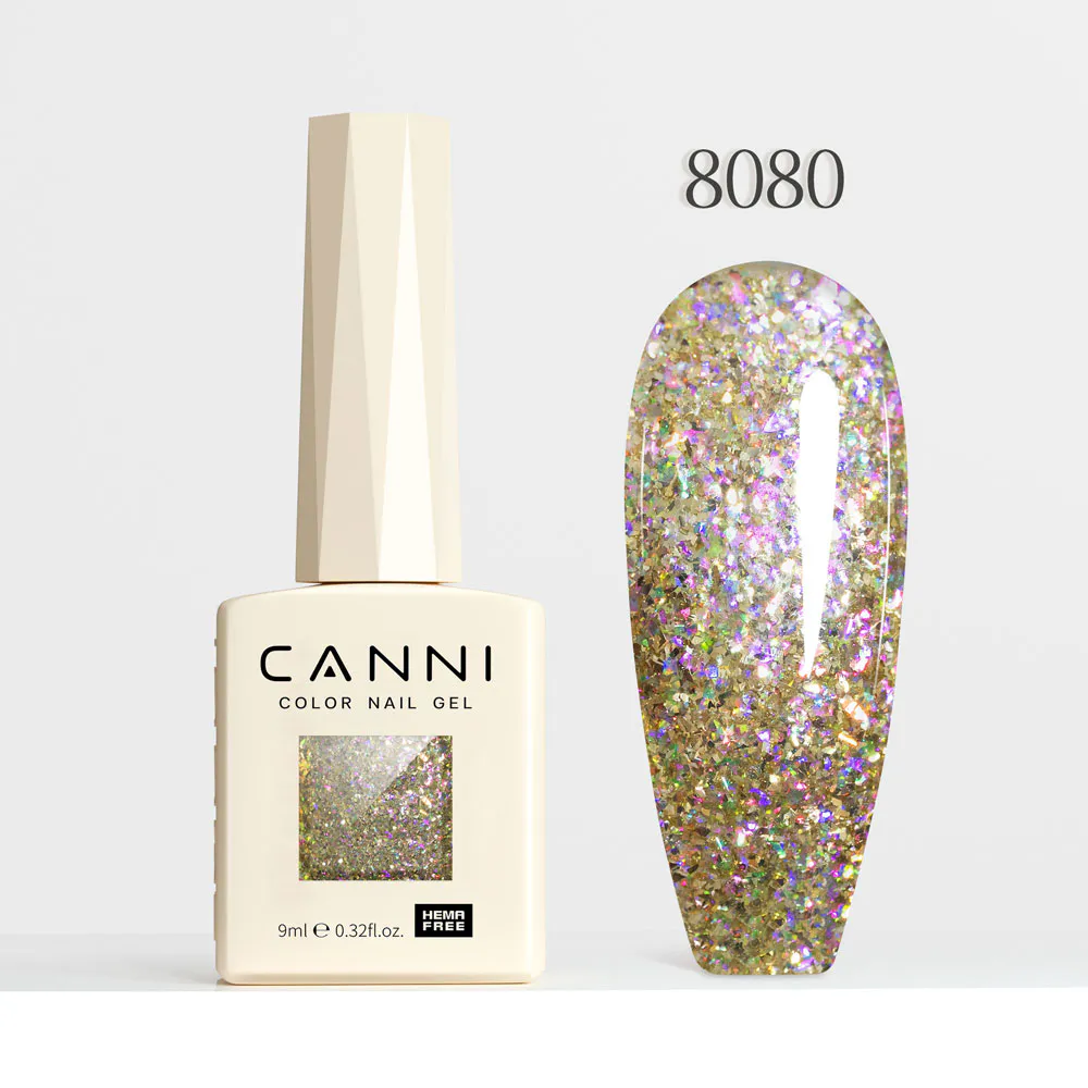 CANNI HEMA FREE UV/LED gél lakk 9ml No.8080