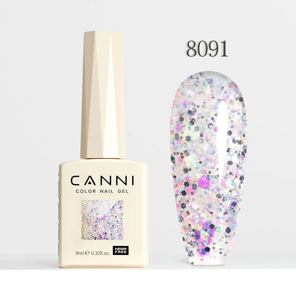 CANNI HEMA FREE UV/LED gél lakk 9ml No.8091