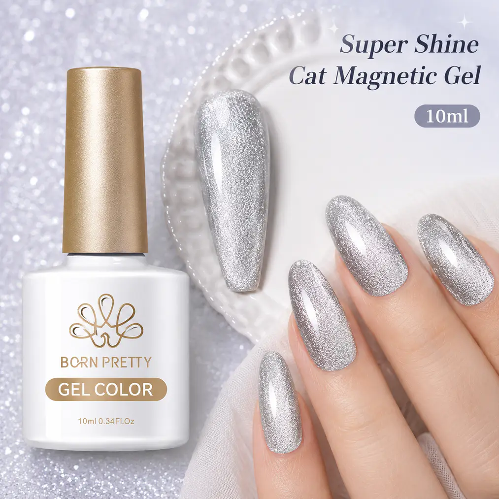 Born Pretty Cat Magnetic gél lakk 10 ml - MY111 - Super Shine
