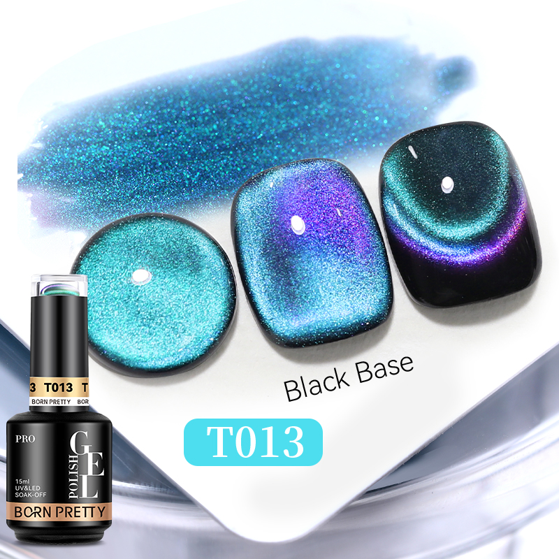 BORN PRETTY PRO UV/LED gél lakk 15 ml - T013 - Double Light Cat Eye