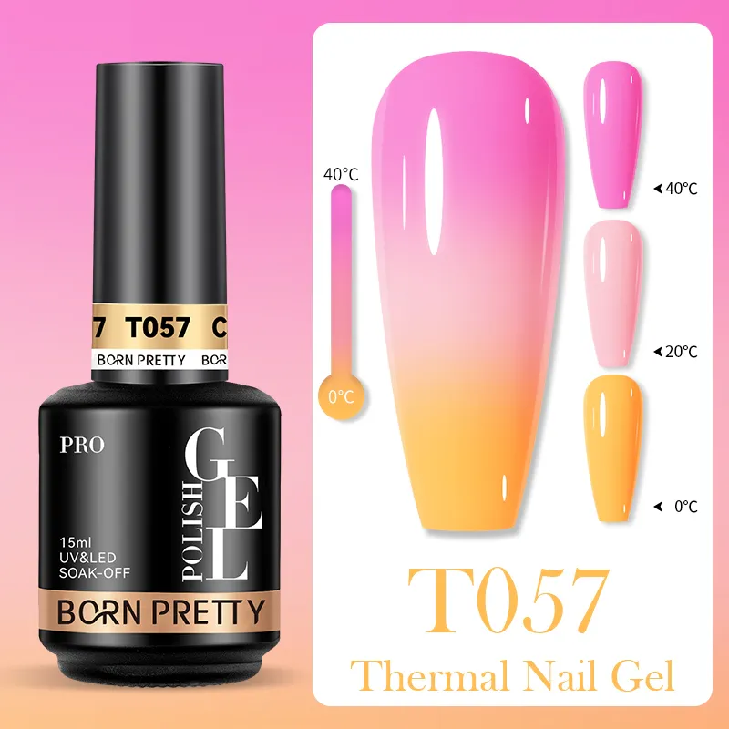 BORN PRETTY PRO UV/LED gél lakk 15 ml - T057 - Thermal Gel