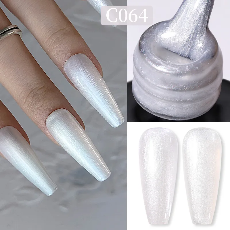 Born Pretty Pro UV/LED HEMA FREE gél lakk 15 ml - C064 - Moonlight Pearl