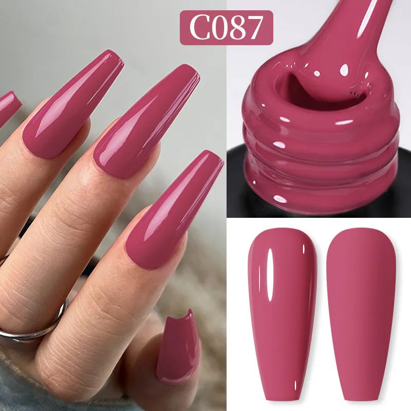 Born Pretty Pro UV/LED HEMA FREE gél lakk 15 ml - C087 - Cherry Pink