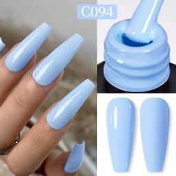 Born Pretty Pro UV/LED HEMA FREE gél lakk 15 ml - C094 - Baby Blue Eyes