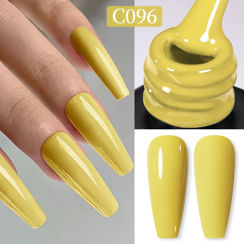 Born Pretty Pro UV/LED HEMA FREE gél lakk 15 ml - C096 - Arylide Yellow