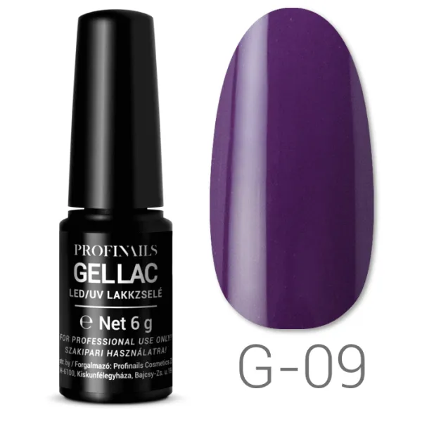 Profinails Gel Lac LED/UV lakkzselé 6gr No.G-09