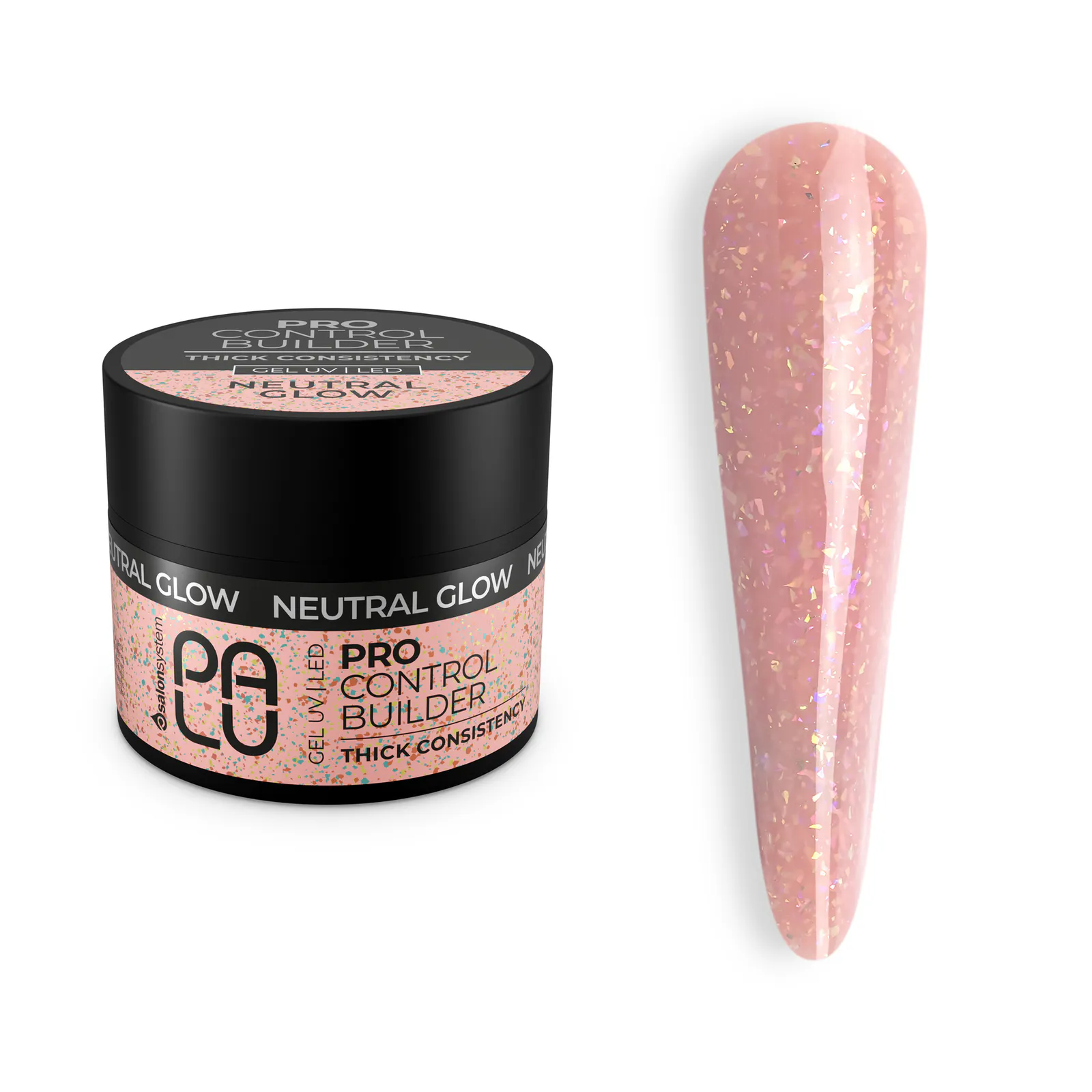 PALU PRO Control Builder Gel 45g - Neutral Glow