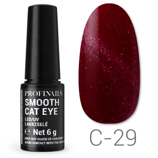 Profinails Smooth Cat Eye LED/UV lakkzselé 6gr C-29