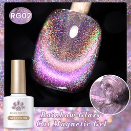 Born Pretty Cat Magnetic UV/LED gél lakk 10 ml - RG02