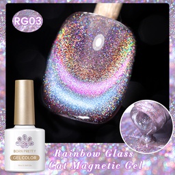 Born Pretty Cat Magnetic UV/LED gél lakk 10 ml - RG03