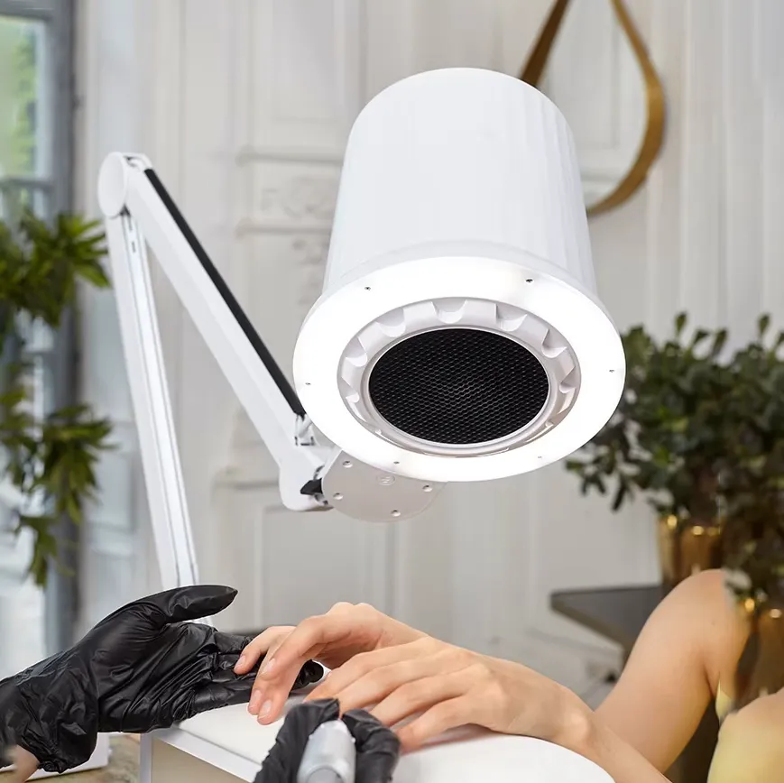 Professzionális 2in1 porelszívó és lámpa - 80W + stabil állvány