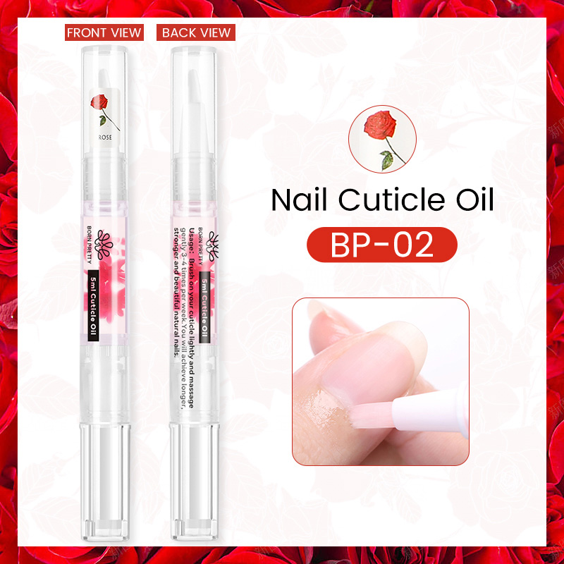 Born Pretty körömápoló olaj ceruza 5 ml - BP-02 Rózsa