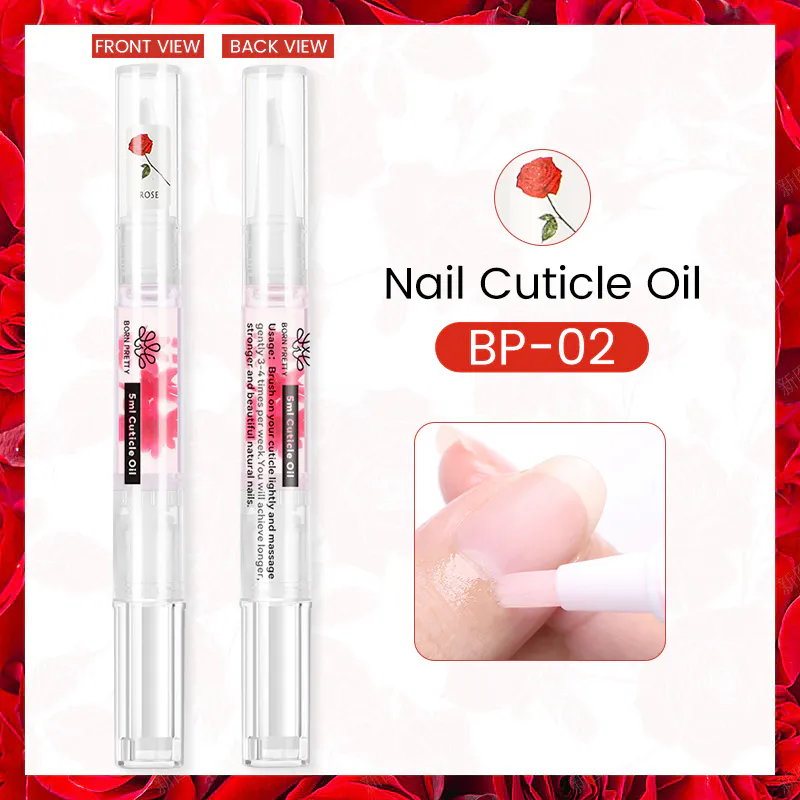 Born Pretty körömápoló olaj ceruza 5 ml - BP-02 Rózsa