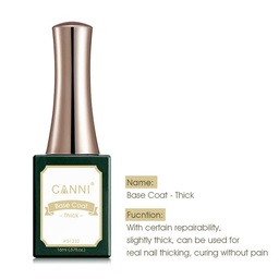 CANNI Base Coat Thick - Sűrű, erősített alapzselé - 16ml