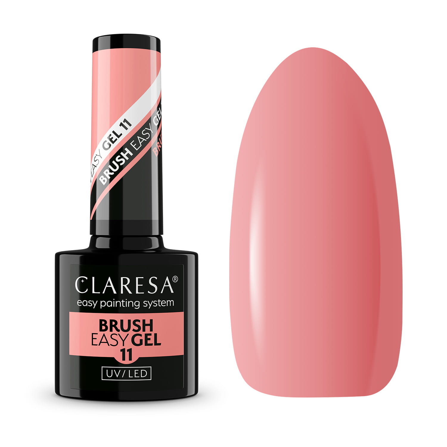 CLARESA UV/LED Brush Easy Gel 5g No.11