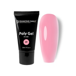 Diamond Nails PolyGel 09 - Cotton Candy - 30ml -HEMA- és TPO-mentes