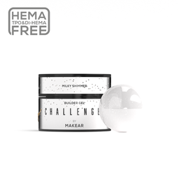 MAKEAR Challengel Builder Gel 50ml - No.HG11 Milky Shimmer